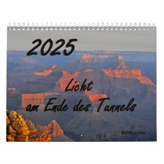 Calendario de pared 2025 con versiones bíblicas al (Tapa)