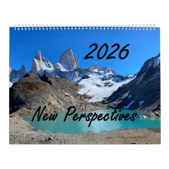 Calendario de pared 2026 con versículos de la Bibl (Tapa)