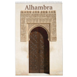 Calendario de Pared Alhambra y Generalife de 12 me