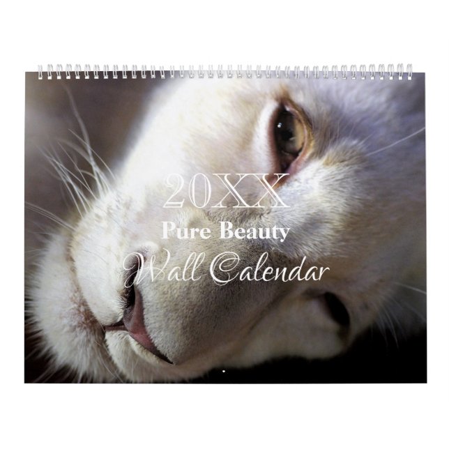 Calendario de pared - Belleza de HAMbyWG (Tapa)