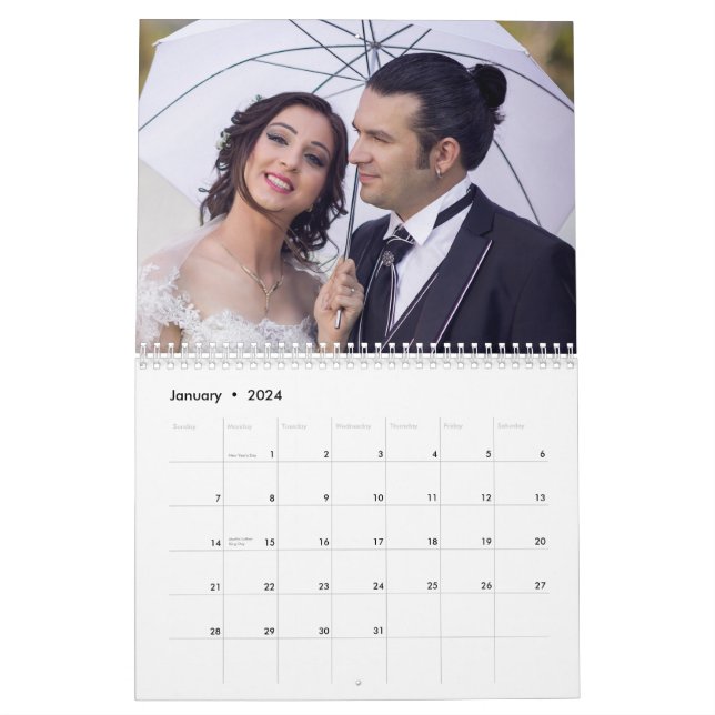 Calendario 2024  Calendario, Calendario de novios, Calendario de amor