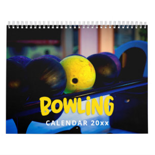 Calendario de pared Bowling 2022