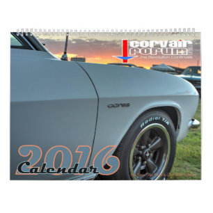 calendario de pared de 11x14.5 CorvairForum