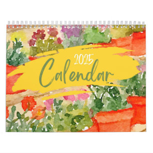 Calendario de pared de 2025