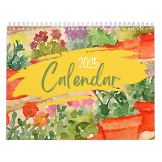Calendario de pared de 2025