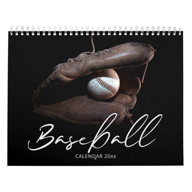 Calendario de pared de béisbol (Tapa)