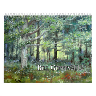 Calendario de pared de Bill Guffey 2012