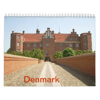 Calendario de pared de Dinamarca