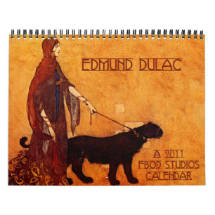 Calendario de pared de Edmun Dulac 2011