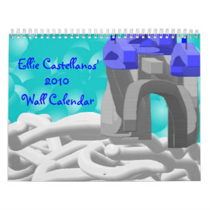 Calendario de pared de Ellie Castellanos 2010