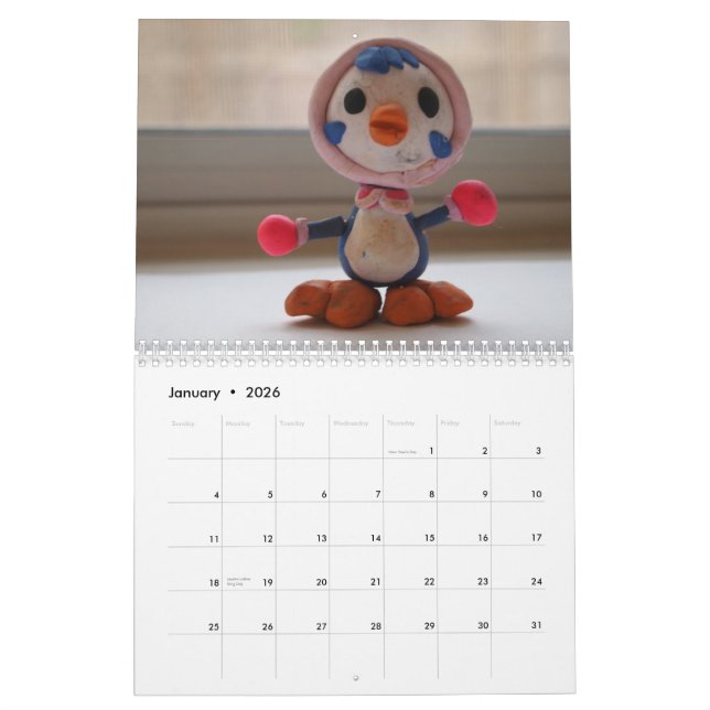 Calendario de pared de Ellie Castellanos 2013 (Jan 2026)