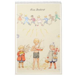 Calendario de pared de Elsa Beskow