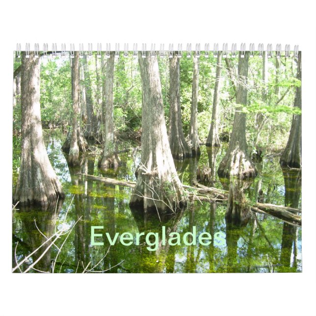 Calendario de pared de Everglades (Tapa)