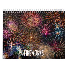 Calendario de pared de Fireworks