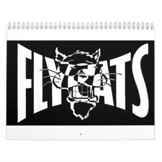 Calendario de pared de FlyCats 2012
