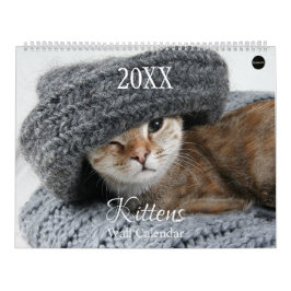 Calendario de pared de gatitos - HAMbyWG