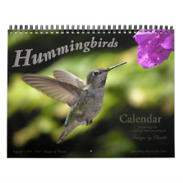 Calendario de pared de Hummingbird