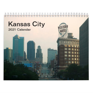 Calendario de pared de Kansas City 2014