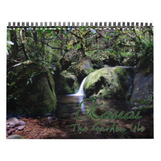 Calendario de pared de Kauai