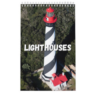 Calendario de pared de la colección Lighthouses