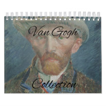 Calendario de pared de la colección Vincent Van Go