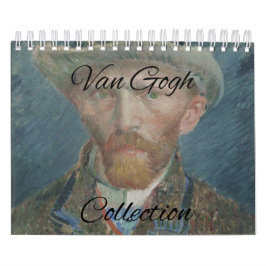Calendario de pared de la colección Vincent Van Go