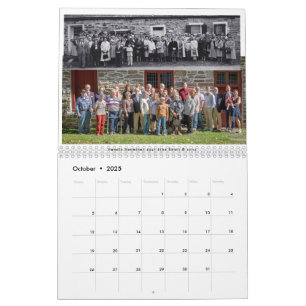 Calendario de Pared de la Familia Hasbrouck 2025