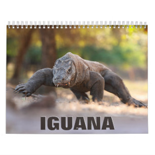 Calendario de Pared de la Iguana