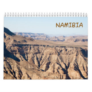 Calendario de pared de NAMIBIA