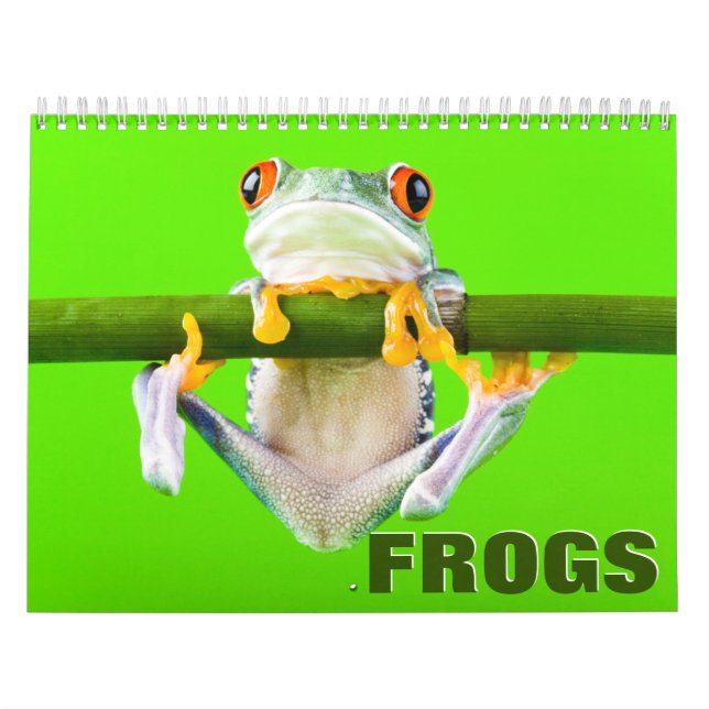Calendario de pared de ranas (Tapa)