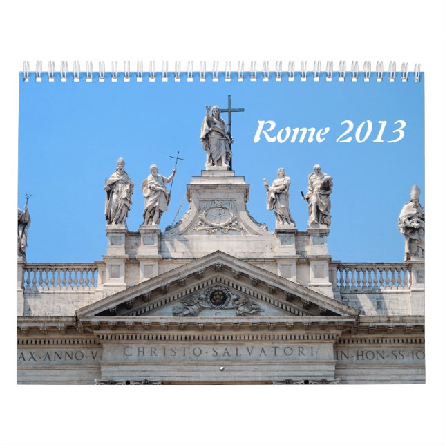 Calendario de pared de Roma 2013 (Tapa)