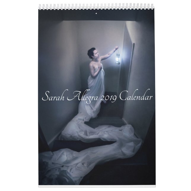 Calendario de pared de Sarah Allegra 2019 (Tapa)