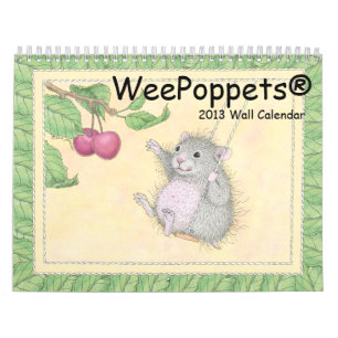 Calendario de pared de WeePoppets®