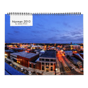 Calendario de pared del normando 2010
