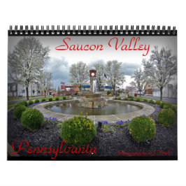Calendario de pared del valle de Saucon