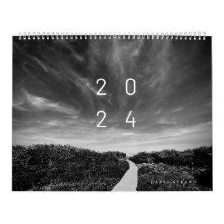 Calendario de pared - Fotos de paisajes en blanco 