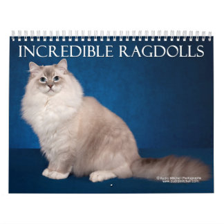 Calendario de pared increíble de Ragdolls