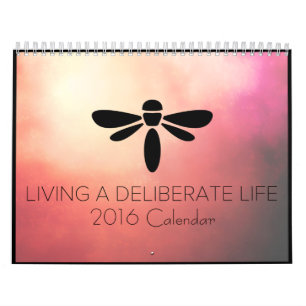 Calendario de pared inspirador - 2016