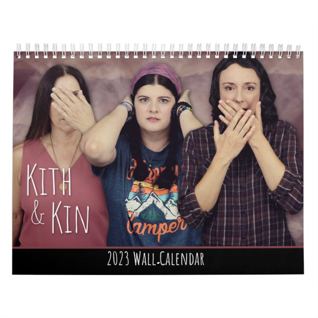Calendario de pared Kith & Kin 2023 (Tapa)