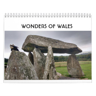 CALENDARIO DE PARED: MARAVILLAS DE PAÍS DE GALES