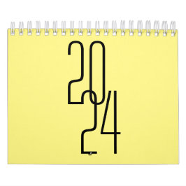 calendario de pared minimalista