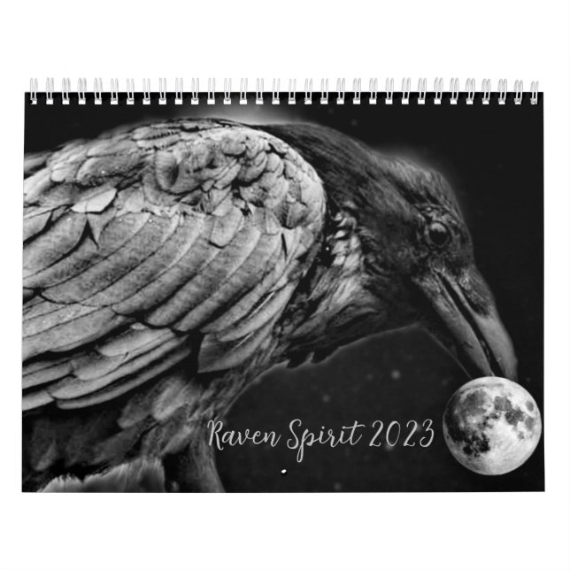 Calendario de pared Raven Spirit 2023 (Tapa)
