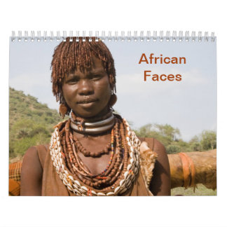Calendario de paredes africanas