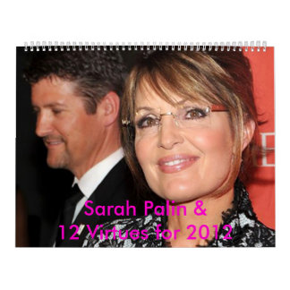 Calendario de paredes de Sarah Palin