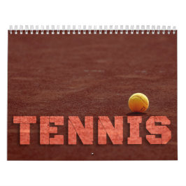 Calendario de Paredes de Tenis