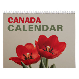 Calendario de Paredes Naturales de Canadá 2026 Vac