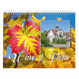 Calendario de paredes vitícolas - Flein & Wine