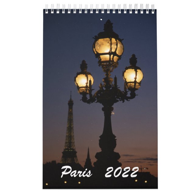 Calendario de París 2022 (Tapa)