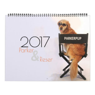 Calendario de ParkerPup 2017 y de Reser