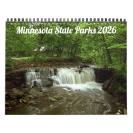 Calendario de parques estatales de Minnesota 2026